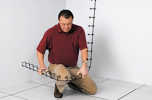 401 Series Snake Race® Mini Cable Tray 401 Series Snake Race Hand Bendable Mini Cable Tray