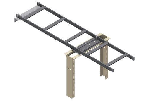 Rapid Ship Cable Runway Kit with Brackets